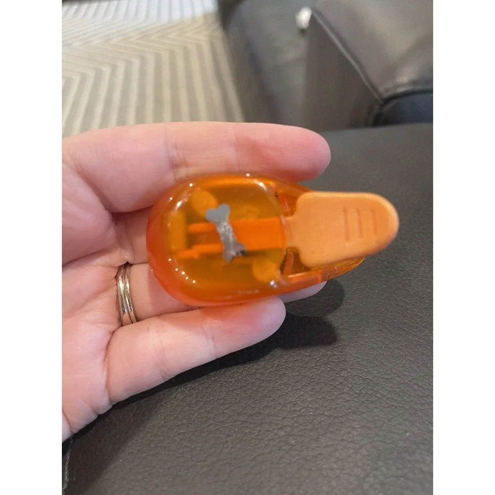 Orange Mini Bone Decor Arts And Crafts Paper Punch